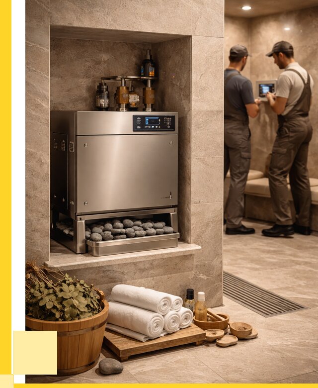 Парогенераторы для хамама в Коломне от 76043 р. | ЭриданКлм