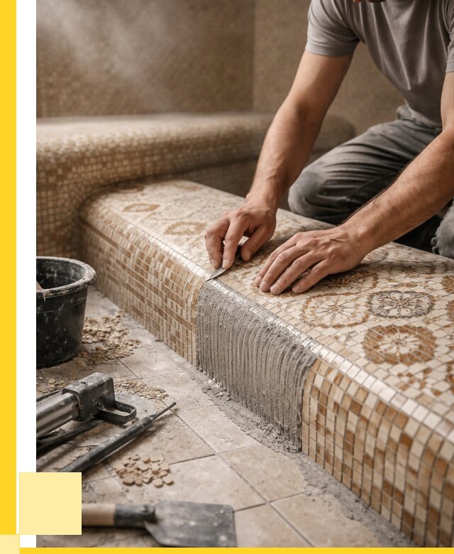 Плитка для хамама под ключ в Коломне от 3549 р. | ЭриданКлм