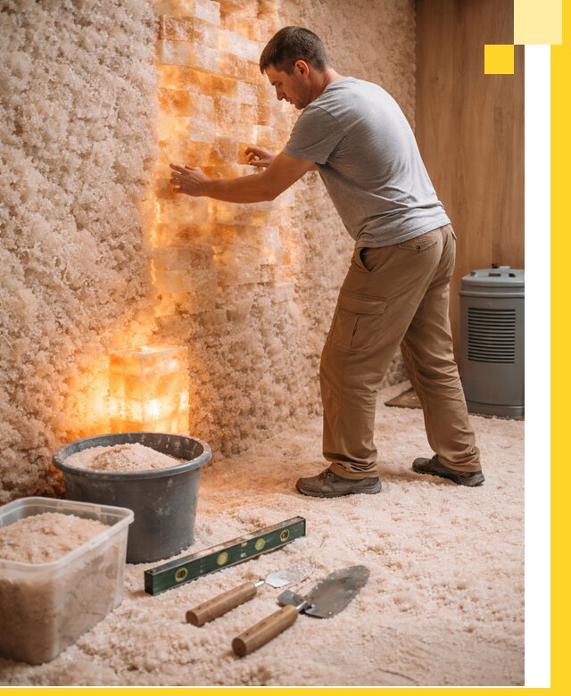 Проектирование и монтаж соляных комнат в Коломне под ключ