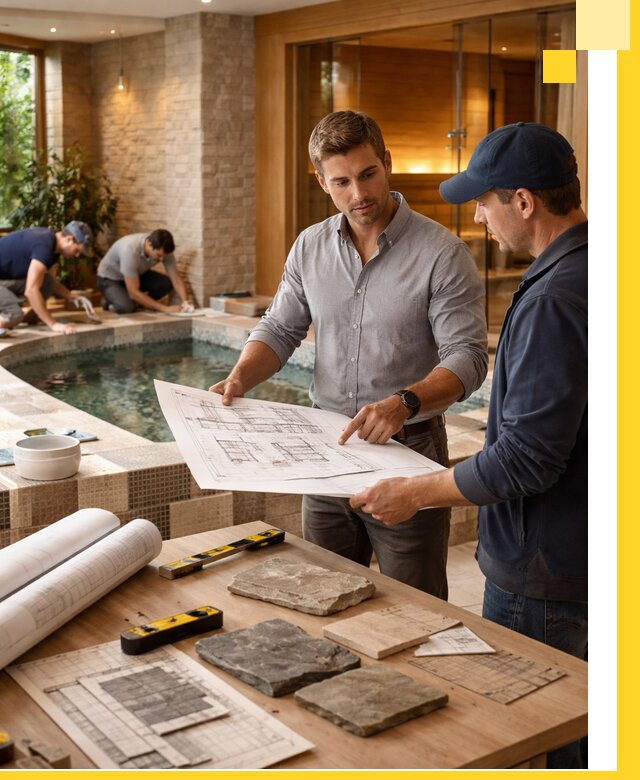 Проектирование SPA зон под ключ в Коломне с инженерией